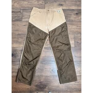 VTG Carhartt Double Knee Hunting Pants Duck Canvas 38x31 Outdoors Workwear Worn